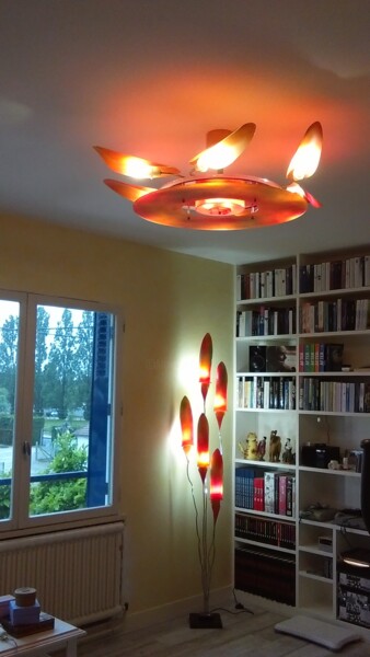 Design getiteld "Lustre et lampadair…" door Jean Luc Masini, Origineel Kunstwerk