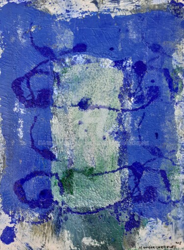 Pittura intitolato "Abstraction Lyrifiq…" da Jean-Marc Chapelet (jeanmarchapelet), Opera d'arte originale, Acrilico