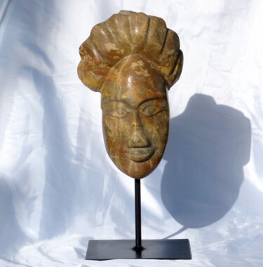 Skulptur mit dem Titel "French Marble Human…" von Jean-Michel Garino, Original-Kunstwerk, Stein