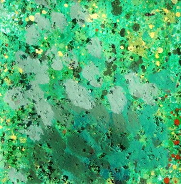 Peinture intitulée "foret10" par Jean-Michel Rackelboom, Œuvre d'art originale, Huile