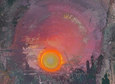 Arts numériques intitulée "Coucher de Soleil" par Gipéhel, Œuvre d'art originale, Photo montage