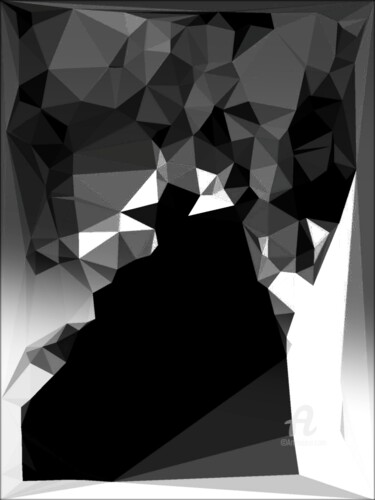 Digital Arts titled "Triangulirization o…" by Jean Philippe Desmoulins, Original Artwork, 3D Modeling