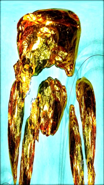 Photography titled "Ayoumi" by Jean Philippe Desmoulins, Original Artwork, Aluminium