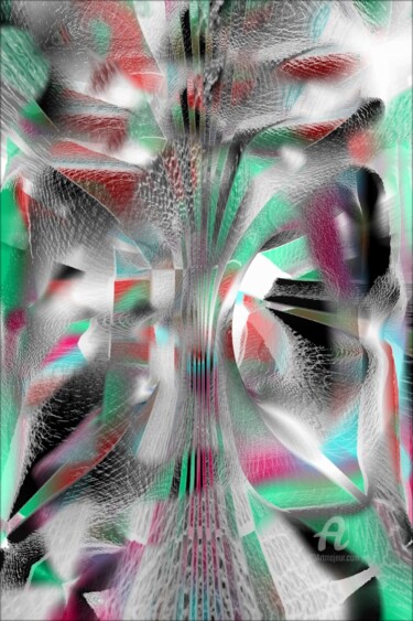 Цифровое искусство под названием "Ilou" - Jean Philippe Desmoulins, Подлинное произведение искусства, 3D моделирование