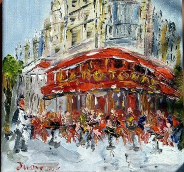 Pittura intitolato "BRASSERIE PARIS LA…" da Jean Pierre Jumeaux, Opera d'arte originale, Olio