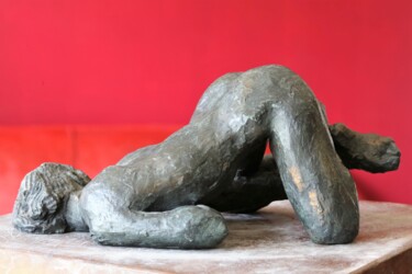 Rzeźba zatytułowany „Relaxe n°1” autorstwa Jean Pierre Picheny, Oryginalna praca, Żywica