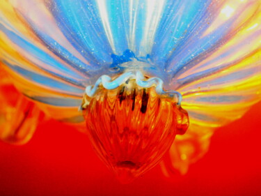 Photographie intitulée "Le bleu et le rouge" par Musclor, Œuvre d'art originale, Photographie numérique