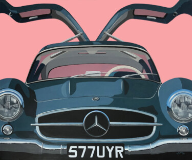 Peinture intitulée "Gullwing" par Jean-Yves Tabourot, Œuvre d'art originale, Acrylique