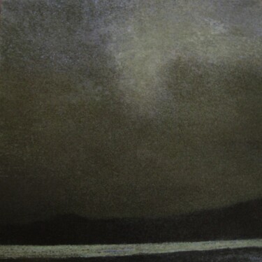 Peinture intitulée "paysage clair obscu…" par Jean-Yves Verne, Œuvre d'art originale, Acrylique Monté sur Châssis en bois