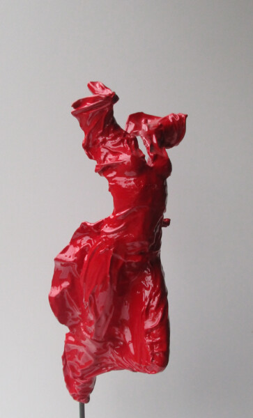제목이 "femme - sculpture…"인 조형물 Jean-Yves Verne로, 원작, 수지