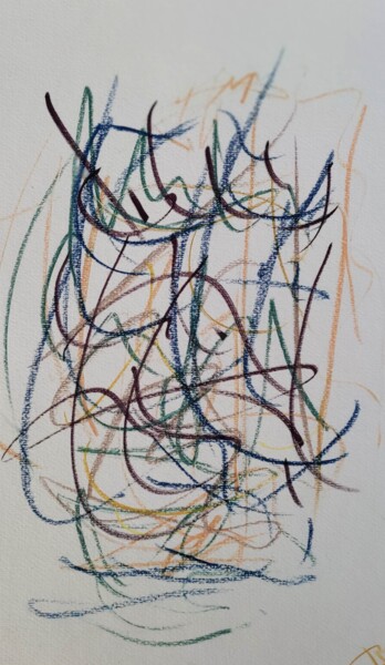 Dessin intitulée "sans titre" par Jeanbaptiste Van Den Heede, Œuvre d'art originale, Crayon