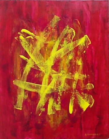 Peinture intitulée "Les Danseurs" par Jeanne Ingrassia, Œuvre d'art originale
