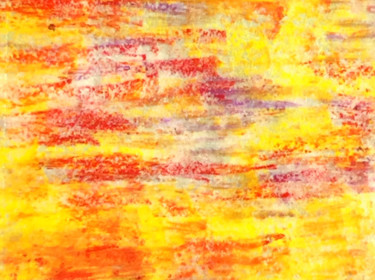 Картина под названием "SOIR D'ETE" - Jeannette Allary, Подлинное произведение искусства, Масло