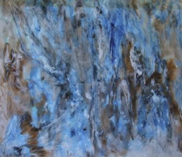 Pittura intitolato "AGUA AZUL  ( SELECT…" da Jeannette Allary, Opera d'arte originale, Acquarello