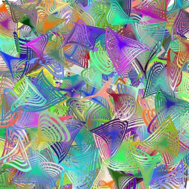 "Pastel Abstractions…" başlıklı Dijital Sanat Jeb Gaither tarafından, Orijinal sanat, 2D Dijital Çalışma