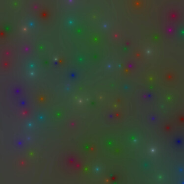 Цифровое искусство под названием "Starry Sky #1569" - Jeb Gaither, Подлинное произведение искусства, 2D Цифровая Работа