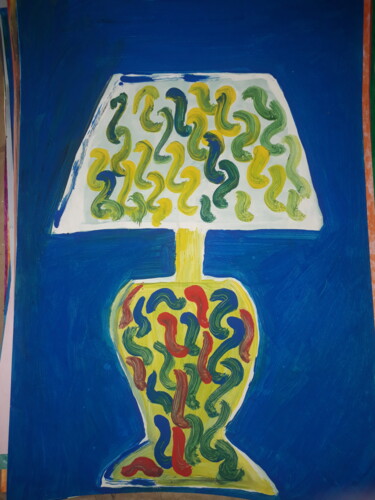 제목이 "Abaju Dercy Gonçalv…"인 미술작품 Jedaylson Rodrigues로, 원작, 안료 나무 들것 프레임에 장착됨