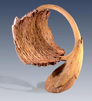 Sculpture titled ""Vessel #47—Toward"" by Jeff Key, Original Artwork, Wood