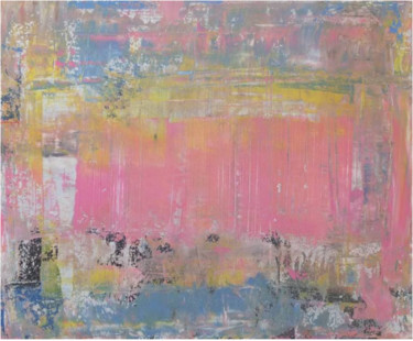 Peinture intitulée "Pink Graffiti" par Jerod., Œuvre d'art originale, Acrylique
