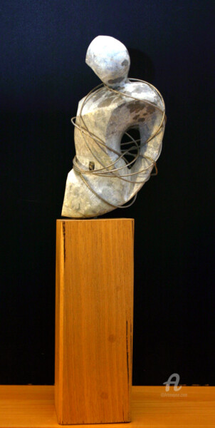 Sculptuur getiteld "Autour de la fémini…" door Jerome Guibert, Origineel Kunstwerk, Metalen