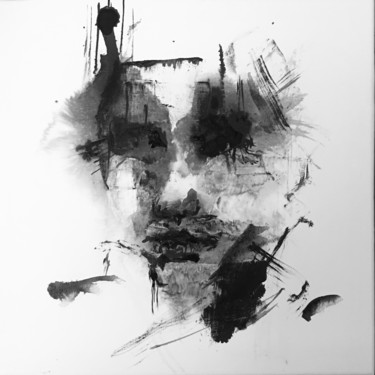 Painting titled "Caiam" by Jérôme Royer, Original Artwork, Ink
