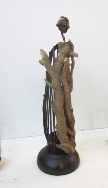 Sculptuur getiteld "Walden" door Jérôme Danikowski, Origineel Kunstwerk, Metalen