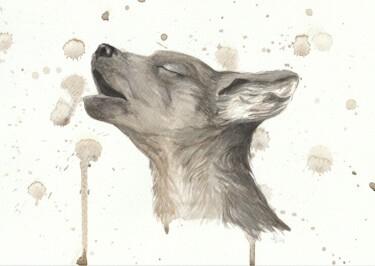 绘画 标题为“Wild life -02- litt…” 由Jessica Altera, 原创艺术品, 水彩