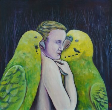 Malarstwo zatytułowany „Certain amour (Some…” autorstwa Jeudi Lee, Oryginalna praca, Akryl