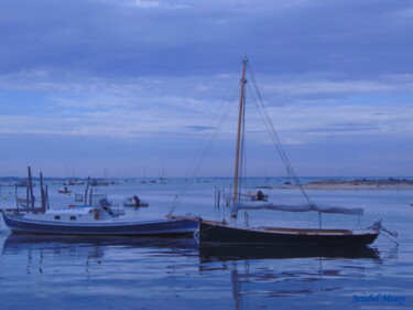 Fotografia intitulada "Pinasses Cap-Ferret" por Jezabel Massy, Obras de arte originais, Fotografia digital