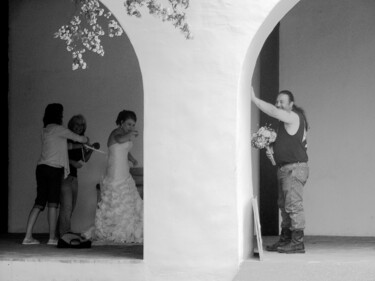 "WEDDING PARTY" başlıklı Fotoğraf Jim Williams tarafından, Orijinal sanat, Analog Fotoğrafçılık