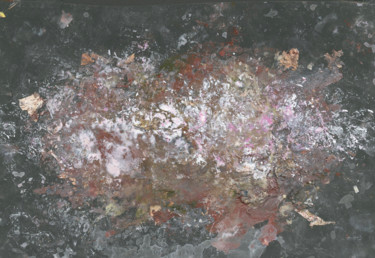 Schilderij getiteld "Milky Way (see full…" door Jim Fischer, Origineel Kunstwerk, Olie Gemonteerd op Houten paneel