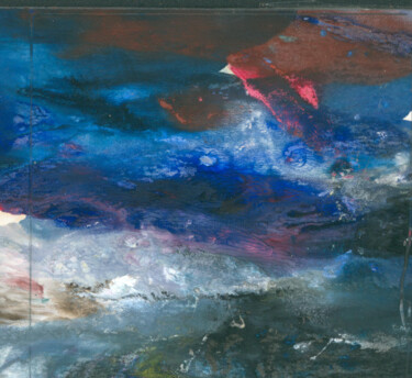 Schilderij getiteld "Wrath of God (see d…" door Jim Fischer, Origineel Kunstwerk, Olie