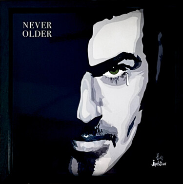 Arte digitale intitolato "Never Older" da Jipedan, Opera d'arte originale, Pittura digitale Montato su Altro pannello rigido