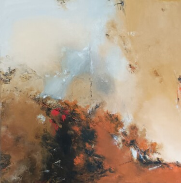 Картина под названием "Escalade" - Jean-Michel Roger, Подлинное произведение искусства, Масло Установлен на Деревянная рама…