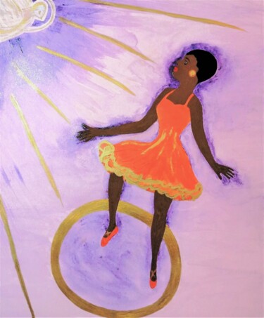 「PRIVATE DANCER」というタイトルの絵画 Jmsbellによって, オリジナルのアートワーク, アクリル