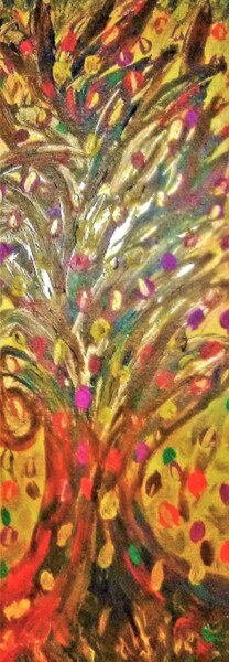 Painting titled "INDIAN-SUMMER JOY" by Jmsbell, Original Artwork, Acrylic