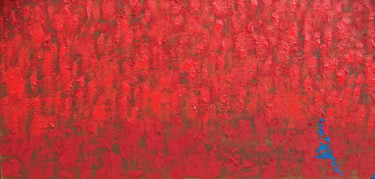Peinture intitulée "Ojo Caliente" par Jo Moore, Œuvre d'art originale, Huile