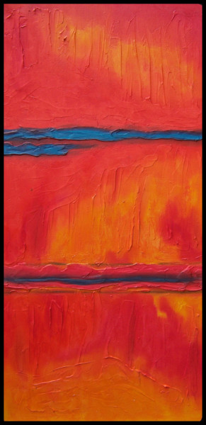 제목이 "Santa Fe Colores II"인 미술작품 Jo Moore로, 원작, 기름