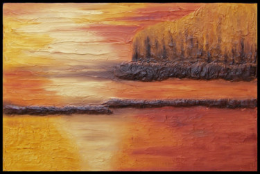 Peinture intitulée "Enchantment III" par Jo Moore, Œuvre d'art originale, Huile