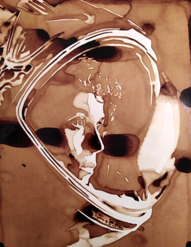 Pittura intitolato "Sigourney Weaver -…" da Joany Régibier, Opera d'arte originale, Acquarello