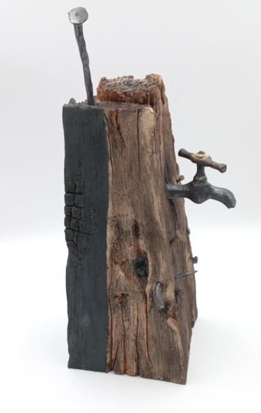 Skulptur mit dem Titel "FOUNTAIN" von Joao Cgomes, Original-Kunstwerk, Keramik