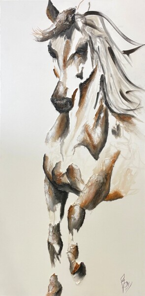 Картина под названием "Evanescence" - Jody, Подлинное произведение искусства, Акрил Установлен на Деревянная рама для носилок