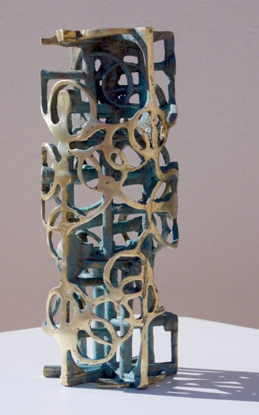 Escultura titulada "GENESIS 3" por Joël Waterkeyn, Obra de arte original, Bronce