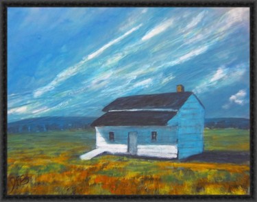 Painting titled "barn.jpg" by Joe La Bianca, Original Artwork