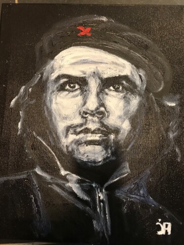 Peinture intitulée "Che Guevara" par Joele Ardans, Œuvre d'art originale, Acrylique