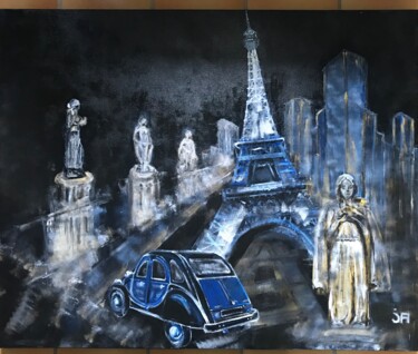 绘画 标题为“Trocadéro” 由Joele Ardans, 原创艺术品, 丙烯