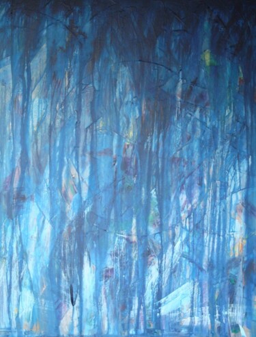 제목이 "Window"인 미술작품 Johanne Monique Dufour (Monique J Dufour)로, 원작, 아크릴 나무 들것 프레임에 장착됨