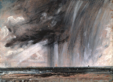 绘画 标题为“Étude de paysage ma…” 由John Constable, 原创艺术品, 油