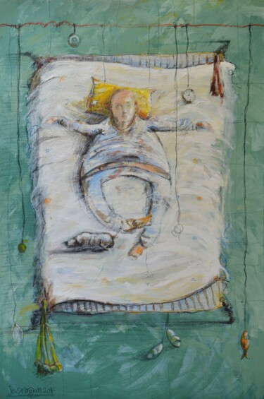 Peinture intitulée "Dream" par Johnny Semaan, Œuvre d'art originale, Acrylique