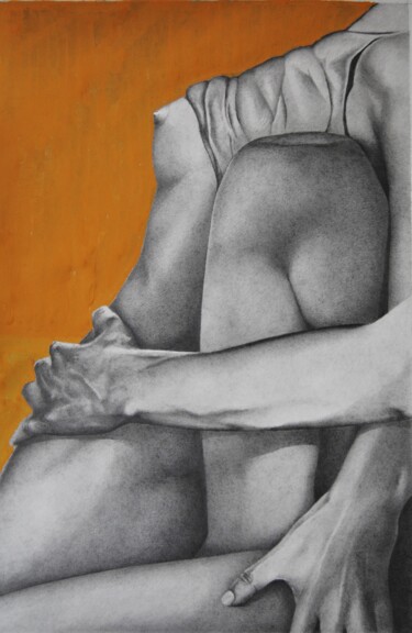 Рисунок под названием "WINDOWS 039" - John Rothschild, Подлинное произведение искусства, Карандаш